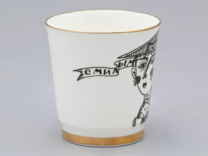 Подарочный набор стопок форма Сувенирная 1, рисунок Русская культура, арт. 81.31748.00.1, 