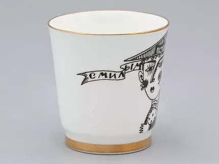 Подарочный набор стопок форма Сувенирная 1, рисунок Русская культура, арт. 81.31748.00.1