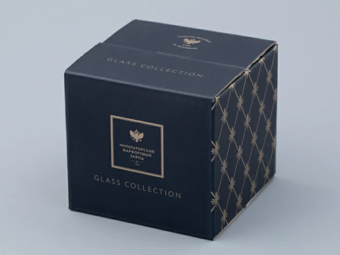 Набор из 4-х стопок для водки Кобальтовая сетка арт. 14.11006.07, 