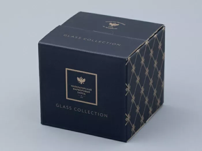 Набор из 4-х стопок для водки Кобальтовая сетка арт. 14.11006.07, 