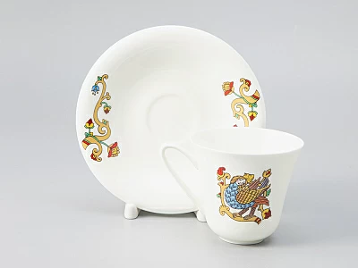 Сервиз чайный форма Сад рисунок Русские сказки, 6 персон 15 предметов, арт. 81.28417.00.1