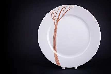 Блюдо для торта на форме Европейская, рисунок Сентябрь, арт 70.01994.00.1 Блюдо для торта на форме Европейская, рисунок Сентябрь, арт 70.01994.00.1