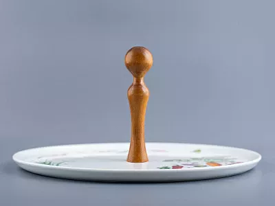 Блюдо для сыра 305 мм форма Richelieu рисунок Мамина дача, арт. 80.02158.00.1