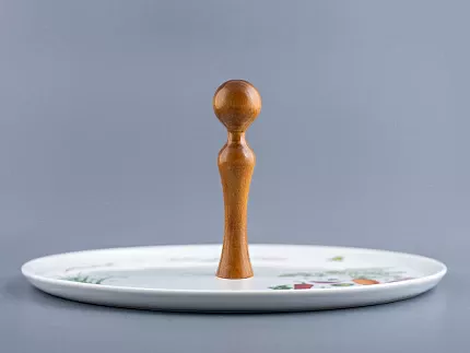 Блюдо для сыра 305 мм форма Richelieu рисунок Мамина дача, арт. 80.02158.00.1