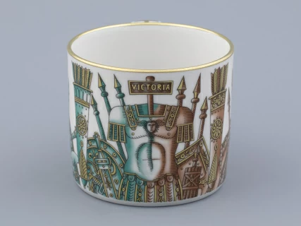 Чашка с блюдцем в подарочной упаковке, форма Охотничий, рисунок Триумф Victoria, арт. 81.32470.00.1,  Чашка с блюдцем в подарочной упаковке, форма Охотничий, рисунок Триумф Victoria, арт. 81.32470.00.1,