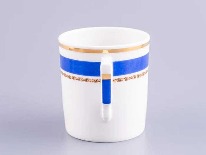 Чашка с блюдцем чайная 220 мл форма Гербовая рисунок Кают-компания № 2 арт. 81.24031.00.1, 