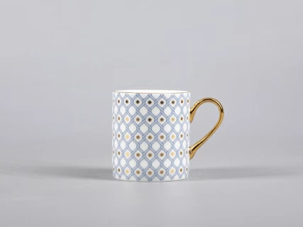 Чашка с блюдцем кофейная форма Идиллия рисунок Азур 1 арт. 81.30730.00.1,  Чашка с блюдцем кофейная форма Идиллия рисунок Азур 1 арт. 81.30730.00.1,