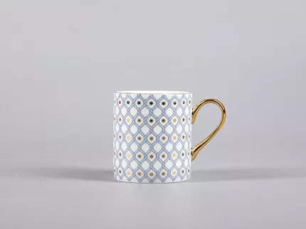 Чашка с блюдцем кофейная форма Идиллия рисунок Азур 1 арт. 81.30730.00.1