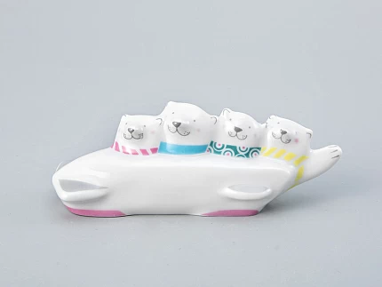 Скульптура форма Бобслеисты рисунок Бобслеисты арт. 82.78217.00.1