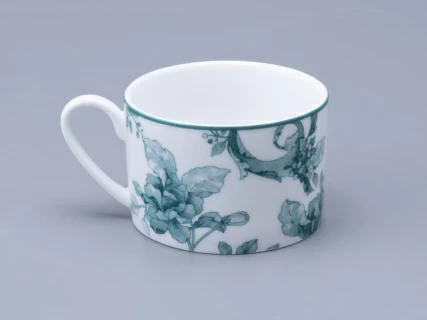 Чашка с блюдцем форма Соло Рисунок Monplaisir Green, арт. 81.32898.00.1, 