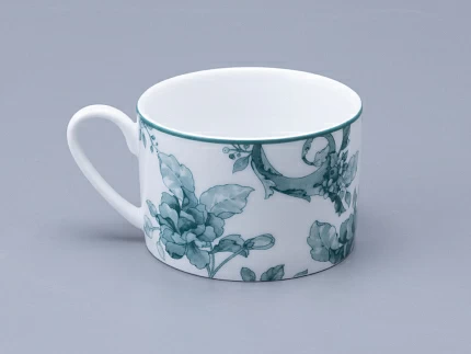 Чашка с блюдцем форма Соло Рисунок Monplaisir Green, арт. 81.32898.00.1 Чашка с блюдцем форма Соло Рисунок Monplaisir Green, арт. 81.32898.00.1
