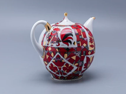 Чайник доливной Новгородский Красный конь 2450 мл арт. 80.00765.00.1, 