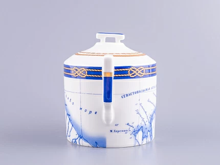 Сахарница Гербовая Кают-компания, арт 80.83446.00.1 Сахарница Гербовая Кают-компания, арт 80.83446.00.1