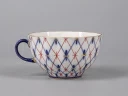 Чашка с блюдцем форма Тюльпан  рисунок Сетка 1950, арт. 81.30860.00.1, 