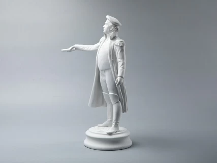 Подарочный набор Генерал-фельдмаршал Кутузов М.И. 1745 г. Белый бисквит арт. 81.31283.00.1, 