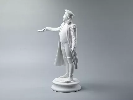 Подарочный набор Генерал-фельдмаршал Кутузов М.И. 1745 г. Белый бисквит арт. 81.31283.00.1