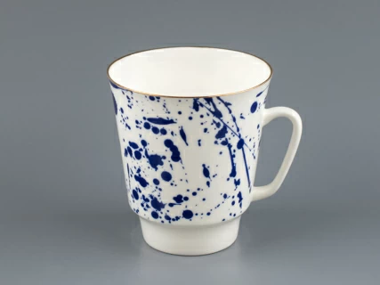 Чашка с блюдцем кофейная 165 мл форма Майская рисунок Splash арт. 81.27795.00.1, 