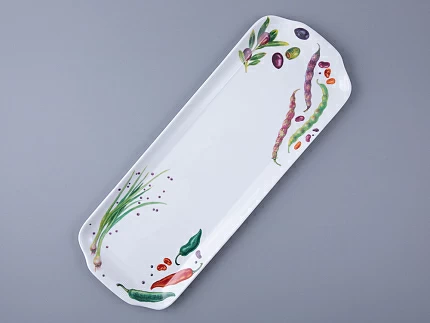 Блюдо для пирога рисунок Мамина Дача форма Provence арт. 80.02175.00.1