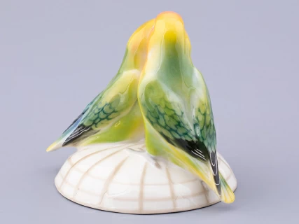 Скульптура форма Неразлучники, рисунок Тропические, арт. 82.47415.00.1, 