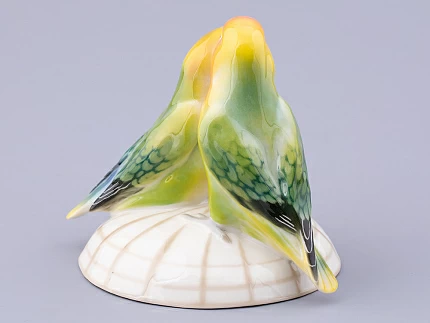 Скульптура форма Неразлучники, рисунок Тропические, арт. 82.47415.00.1 Скульптура форма Неразлучники, рисунок Тропические, арт. 82.47415.00.1