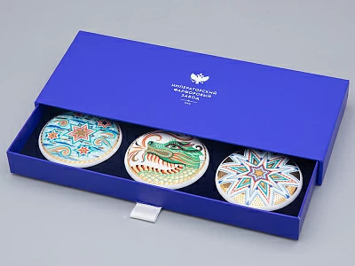 Подарочный набор Ёлочная игрушка Сфера Три стихии Дракон арт. 81.31607.00.1 Подарочный набор Ёлочная игрушка Сфера Три стихии Дракон арт. 81.31607.00.1