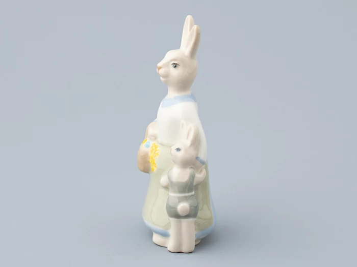 Скульптура Зайчиха-мама, рисунок Мария, арт. 82.46448.00.1, 