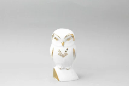 Скульптура Воробьиный сыч Золоченый арт. 82.53742.00.1, 