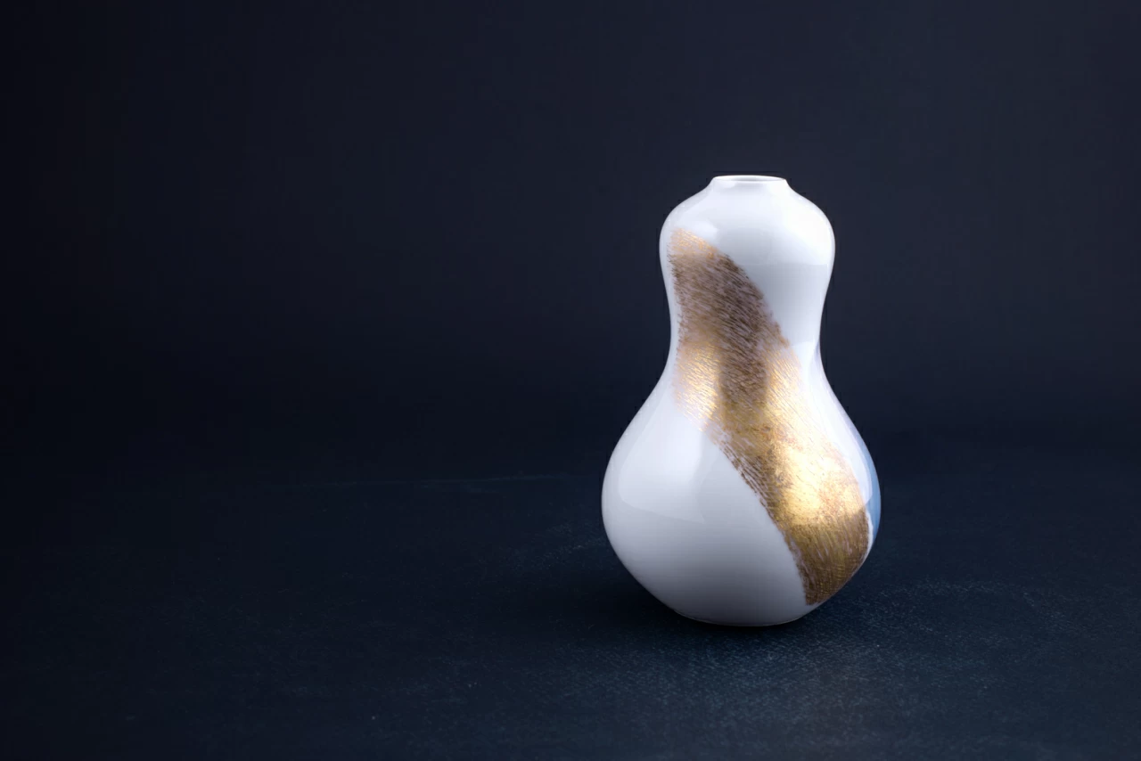 Ваза Атмосферные Явления на форме Тыква, арт 60.15873.00.1, 