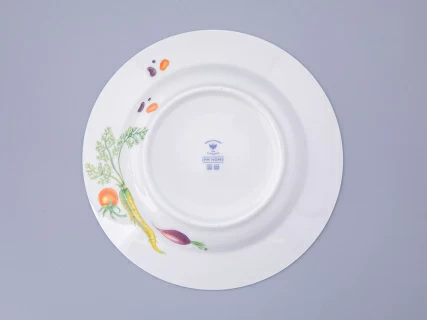 Тарелка 225 мм форма Европейская глубокая Мамина Дача, арт. 80.48015.00.1, 