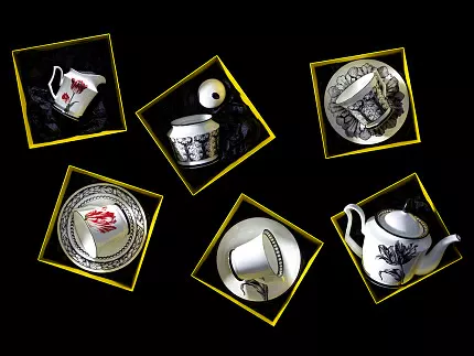 Подарочный набор форма Юлия рисунок Сысоев. Волшебный сад VI арт. 81.30917.00.1