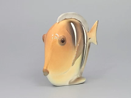 Скульптура форма Рыба-диск среднего размера рисунок Желтый, арт. 82.50098.00.1 Скульптура форма Рыба-диск среднего размера рисунок Желтый, арт. 82.50098.00.1