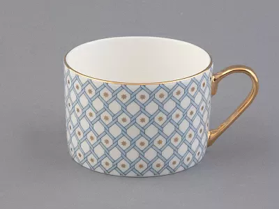 Чашка с блюдцем 250 мл форма Идиллия рисунок Азур 1 арт. 81.26828.00.1