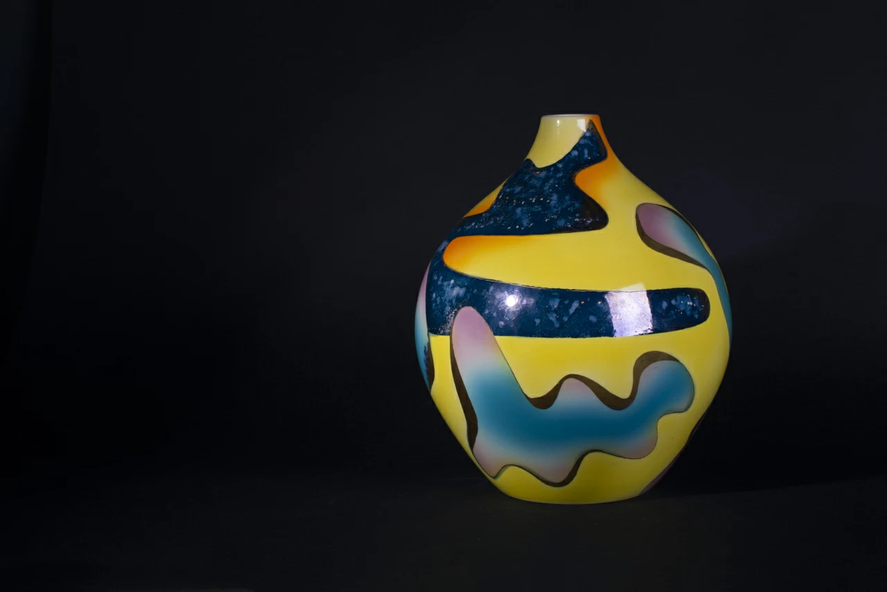 Ваза Наргиза на форме Круглая арт 60.13476.00.1,  Ваза Наргиза на форме Круглая арт 60.13476.00.1,