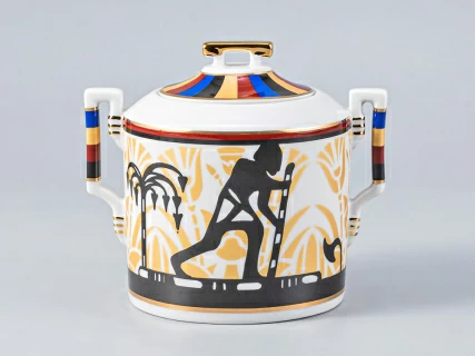 Сервиз чайный форма Гербовая рисунок Анна Нетребко, 6 персон 15 предметов, арт. 81.24966.00.1, 