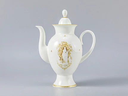 Восьмипредметный комплект кофейный форма Классическая-2 рисунок Музы Летнего сада, 2 персоны 8 предметов, арт. 81.16530.00.1