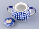 Сахарница Тюльпан Кобальтовая клетка арт. 80.03705.00.1, 