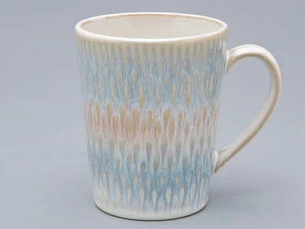 Кружка высокая 400 мл. Душевная кухня рисунок Атолл арт. 42.00038.00.1