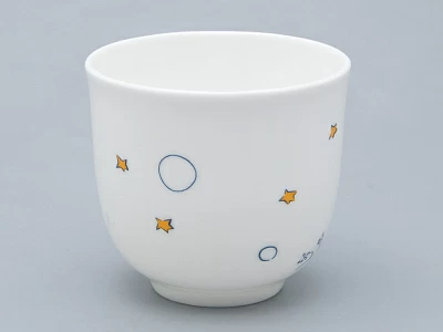 Подарочный набор Чашка с блюдцем, форма Ландыш рисунок Маленький Принц и Роза, арт. 81.27751.00.5