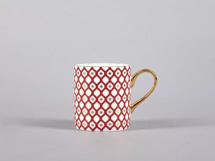 Чашка с блюдцем кофейная форма Идиллия рисунок Скарлетт 1 арт. 81.30731.00.1