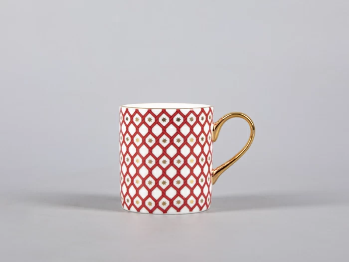 Чашка с блюдцем кофейная форма Идиллия рисунок Скарлетт 1 арт. 81.30731.00.1, 