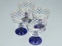 Набор (4 креманки) 380 мл Кобальтовая сетка арт. 14.11000.07, 