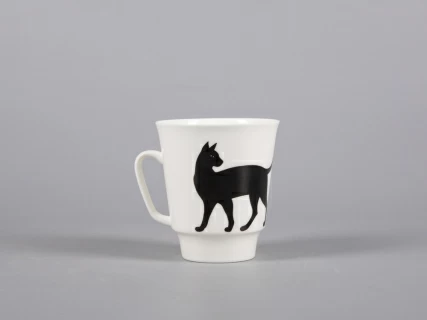 Чашка с блюдцем кофейная 165 мл форма Майская рисунок Мотыльки арт. 81.30661.00.1,  Чашка с блюдцем кофейная 165 мл форма Майская рисунок Мотыльки арт. 81.30661.00.1,