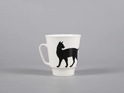 Чашка с блюдцем кофейная 165 мл форма Майская рисунок Мотыльки арт. 81.30661.00.1 Чашка с блюдцем кофейная 165 мл форма Майская рисунок Мотыльки арт. 81.30661.00.1