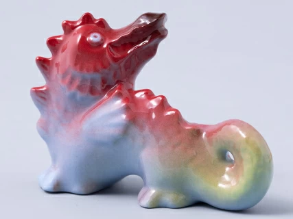 Скульптура Дракон №2 синий Успех арт. 82.44944.00.1, 