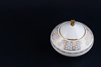 Сервиз чайный на 6 персон 14 предметов, Звезда Востока на форме Купольная арт 81.29673.00.1