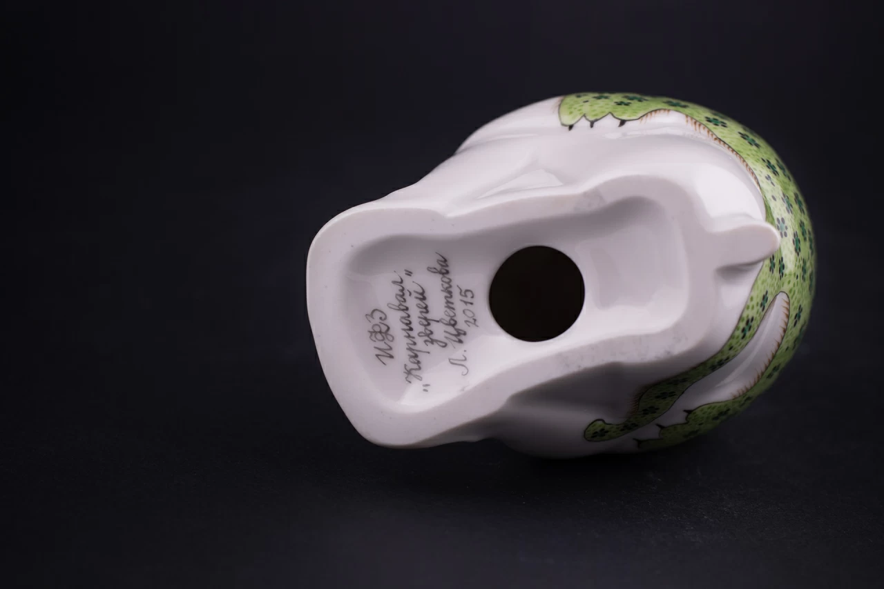 Скульптура Павиан с детенышем, Карнавал зверей арт 62.09277.00.1, 