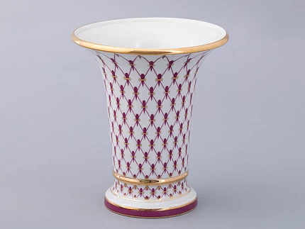 Ваза для цветов 200 мм Ампирная  Сетка-Блюз 2 арт. 80.92727.00.1