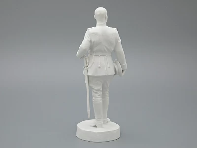 Скульптура Маршал Конев И.С., в подарочной упаковке, Белый бисквит, арт. 81.33454.00.1 Скульптура Маршал Конев И.С., в подарочной упаковке, Белый бисквит, арт. 81.33454.00.1