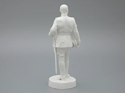 Скульптура Маршал Конев И.С., в подарочной упаковке, Белый бисквит, арт. 81.33454.00.1