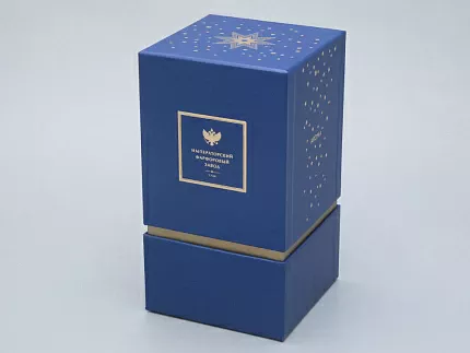 Подарочный Набор Свеча ароматическая Индиго 2 аромат Ваниль Сладкий табак арт. 81.32063.00.1